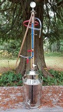 Copper Moonshine Still - Beer Keg Kit - Water Distiller - Reflux Column Alcohol