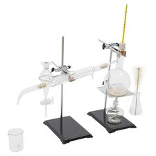 Essential Oil Steam Distillation Kit Apparatus Lab Glassware Distillation Kit