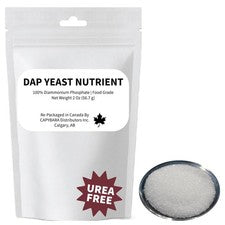 Yeast Nutrient 100% DAP - 2 Oz (56.7 g) - Food Grade 2 Ounce (Pack of 1)