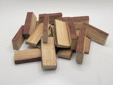 🌳 3# French Oak Wine Stave Moonshine Whiskey Rapid Jar Maturation Domino Aging