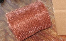 20 Feet Copper Mesh for Brewing Cleaning Exclusion  100% Copper Still Packing