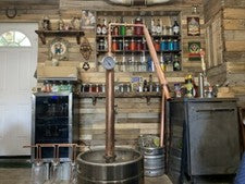 2 foot Keg Still 2" inch Copper Column and Condenser PhilBilly Moonshine