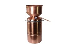 13 GALLON MUSHROOM TOP COPPER POT STILL