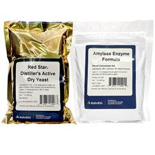 Home Brew Ohio Distiller's Yeast (Dady) and Amylase Enzyme Combination