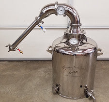 4 inch Stainless Steel 26 gallon (100L) Pot Still - Home Distillery