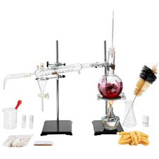 Uimoso Essential Oil Distillation Kit 500ml Distillation Apparatus 28 pcs Set