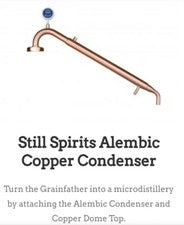 Still Spirits - Alembic Copper Condenser for GrainFather Brewing System