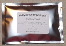 Distiller Yeast 2oz. (DADY) FREE SHIPPING