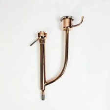 2" OD64 Tri Clamp Copper Parrot 1/4" Male Thread Homebrew Distillation Meter
