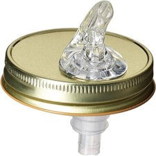 -92-Q65F-MDJT Moonshine Spout Free-Flow Mason Jar Pourer