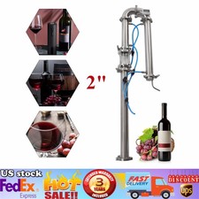 2 inch Stainless Still Moonshine Reflux Distilling Column Brew Wine Making Tool