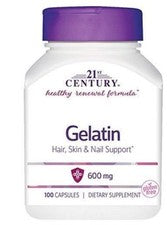 21st Century Gelatin 600mg Capsules 100ct - Expiration Date 08-2027