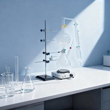 2000ml Glass Distillation Kit With 1000W Electric Heating Plate US Plug