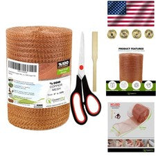 Sustainable Copper Mesh Roll 5" x 30 ft – Ideal for Pest Control & Distilling