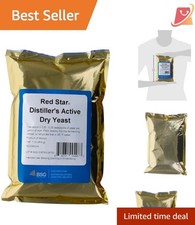 Distillers Yeast Powder 1 lb. Ferments Up to 22% for Ethanol and Spirits
