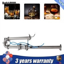 Brew Wine Making Tool 2" in Stainless Still Moonshine Reflux Distilling Column