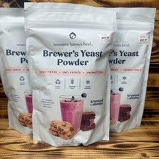 Mommy Knows Best Brewer’s Yeast Powder 15 oz 3 Pack New Exp 10/2026