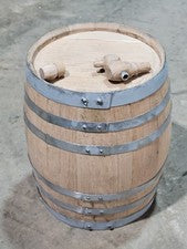 2 LITER BOURBON Whiskey Moonshine Prepped OAK BARREL Med Char 3 + spigot/plug