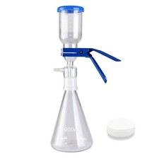 1000mL Lab Vacuum Filtration Distillation Apparatus, Glass Suction Filtering Kit