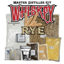 Rye Whiskey Recipe Kit – Craft a Smooth, Spice-Forward Whiskey at Home