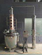 800 L (211 gallon) Still 10" column - craft micro distillery copper stainless