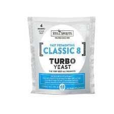 Still Spirits Turbo Classic 8 Distilling Yeast Home Brew Spirit Yeast