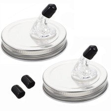 Wide Mouth Moonshine Lid,Mason Jar Pour Spout Lid fit 3.38 Inch Wide Mouth Gl...