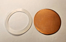 Copper DIY Moonshine Thump Keg Large Mouth Jar Lid W/Food Grade Silicone Seal