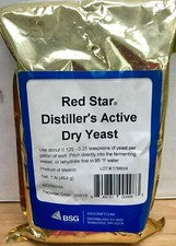 MOONSHINERS YEAST 1 POUND FOIL PACK DADY FOR HIGH PROOF WHISKEY STILL MOONSHINE