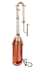 Stillmate 35L 2" x 4 Plates Crystal Clear Copper dome & Condnesor Kit V3514