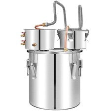 13.2 Gal 3Pot Moonshine Still Water Wine Alcohol Distiller Brewing Kit