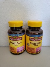 2x Nature Made Multi for Her 50+ No Iron 90 tablets Each 22 key Nutrients 12/26+