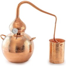 5L Alembic Pure Copper Still Moonshine Distillery Kit Alcohol Gin Make Whisky