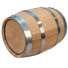 1 Gallon Oak Barrel - Wooden Whiskey Wine (5 1 Gallon,