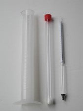 Proof and Tralle Alcohol Meter & Test Cylinder Hydrometer Moonshine