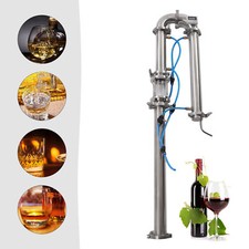 2" inch Stainless Still Moonshine Reflux Distilling Column Brew Wine Making Tool