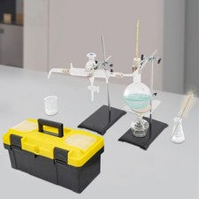 Essential Oil Steam Distillation Kit Apparatus Lab Glassware Distillation Kit US