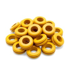 Fermentaholics Orange Airlock Fermentation Replacement Grommets -  20 pack