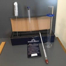Brewing America Pro Series Hydrometer Alcohol Meter Test Kit - with Glass Tube