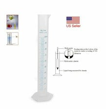 12" TEST JAR FOR Hydrometer Meter Alcohol Proof Tralle Whisky Moonshine Upromax