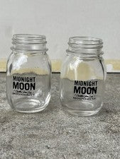 2 Midnight Moon Moonshine Mini Mason Jar Shot Glasses Madison North Carolina