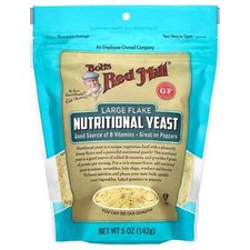 Bob's Red Mill Large Flake Nutritional Yeast 5 oz Pkg - VEGAN cheesy - 10/10/26