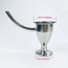 2" OD64 x 3/4" OD50.5 Tri-Clamp Reducer Air Outlet Parrot Distillation Fitting