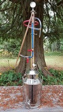 Beer Keg Kit Copper Moonshine Still Distiller Biofuel Reflux Still 2 PieceColumn