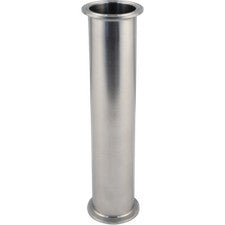 Stainless 2" Tri-Clamp Extension Tube - 6" long/tall Tower Still Spool Filter