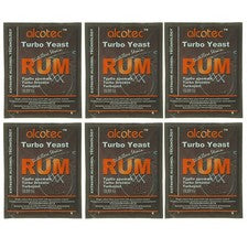 Alcotec Distiller’s Yeast Rum with Glucoamylase  (Pack of 6)