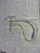 Chemglass CG-1240-05 Distilling Head Short Path 10/18 Thermometer 14/20