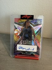 Rhyne Howard RC leaf exotic parrot pre-production proof auto 1/1