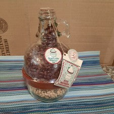 Texas Kentucky Moonshine Whiskey Jug 2 Piece Country Americana Decor Display Jar