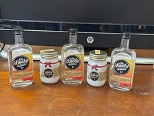 5 Empty 50 ML JARS Ole Smoky Tennessee Moonshine 2 SHINE NOG, 3 MANGO HABANERO
